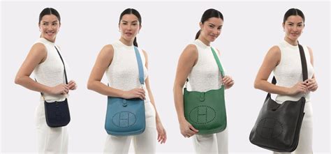 hermes h shoulder bag|evelyne bag Hermes sizes.